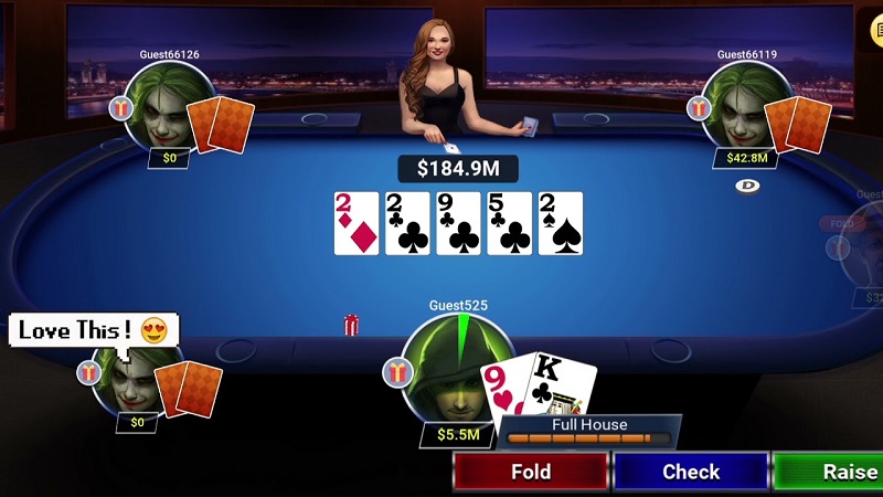 Hướng dẫn chơi Poker online tại nhà cái